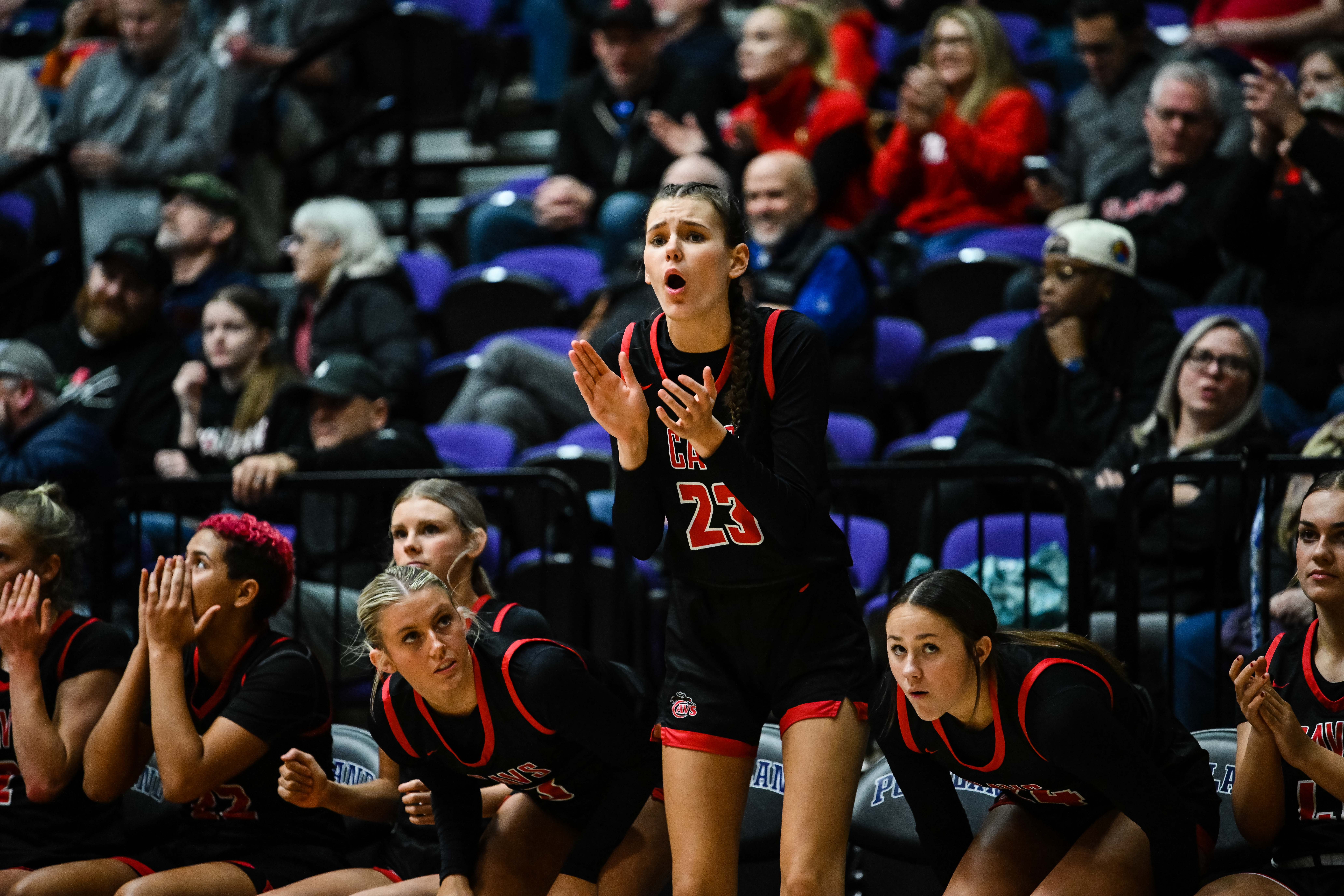Clackamas Beaverton 6A Oregon girls basketball quarterfinal Naji Saker 1 -74